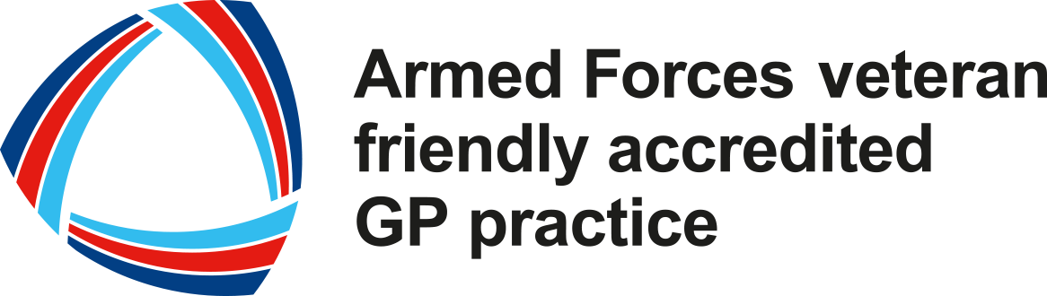Armed Forces veteran friendly accredited GP practice