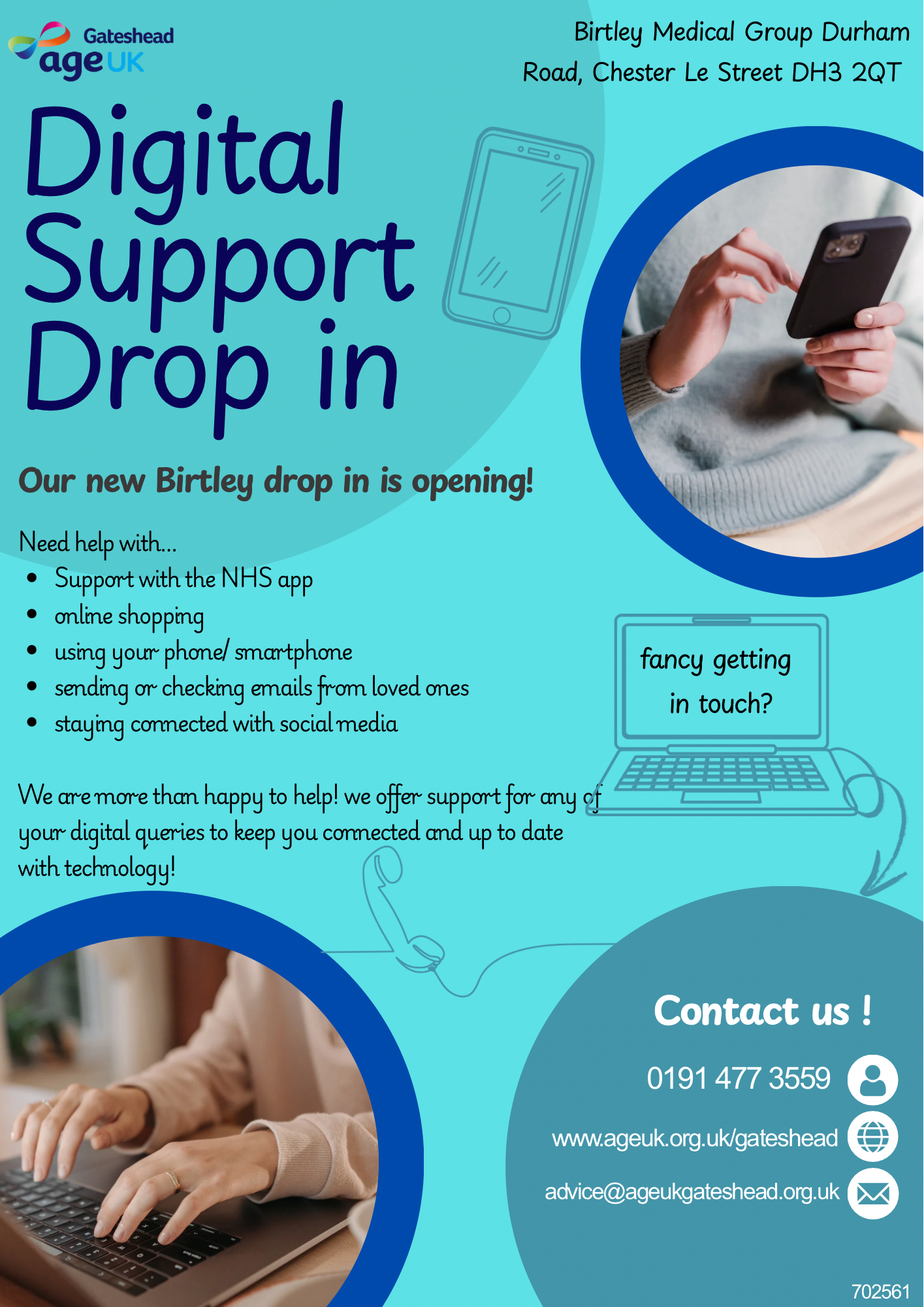 Digital Support drop in 